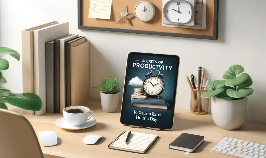 Secrets de Productivité pour Gagner 1 Heure par Jour – Votre Ebook Gratuit!